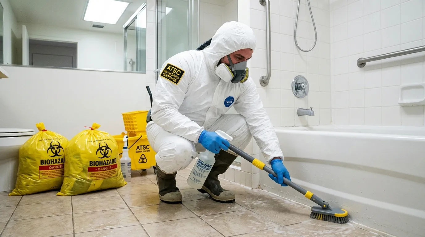 Decontamination equipment deployed for Blood Cleanup in Newark